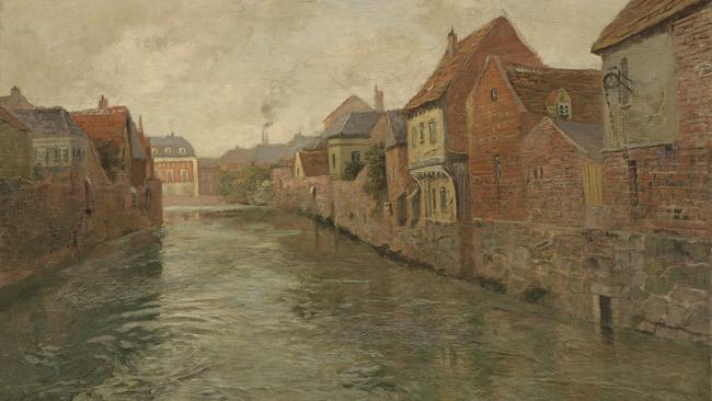 Abbeville c. 1894 - by Frits Thaulow. Picture: Museum of Fine Arts, Boston