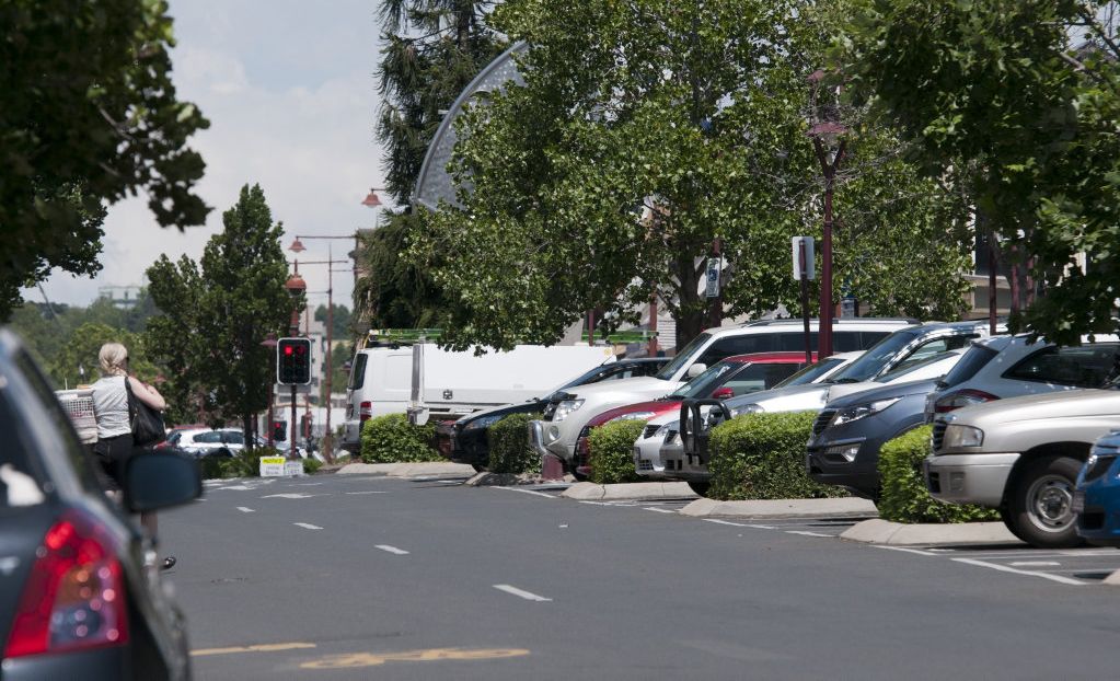 Changes are coming to parking in the Toowoomba CBD. Picture: Kevin Farmer