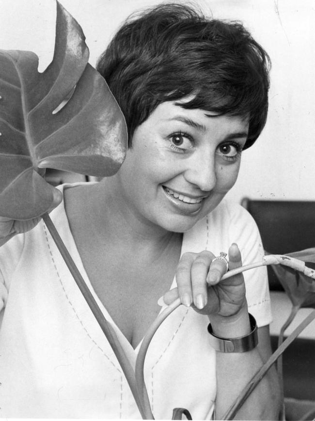 1979. Wills happy to be back on Channel 9, after her self imposed retirement from TV at the end of 1977.