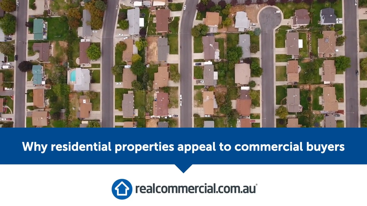 The appeal of residential property to commercial investors