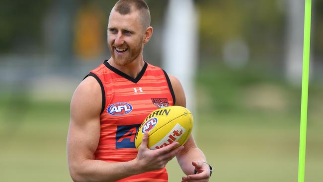 Essendon skipper Dyson Heppell made a mistake allowing Irving Mosquito crack a halftime gag before the second half of the Bombers’ crushing defeat against Geelong.