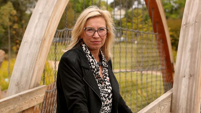 Rosie Batty says Tracey Spicer should take full responsibility over the domestic violence documentary error. Picture: Stuart McEvoy