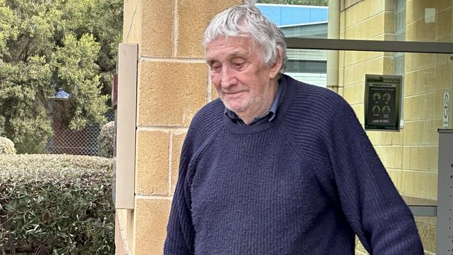 Brian Mitchell, 81, is charged with allegedly defrauding more clients out thousands. Picture: Emily Jarvis