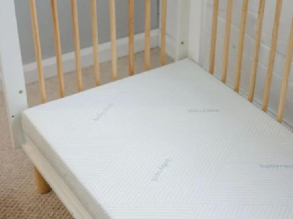 The double-sided Duocore Bamboo Cot Mattress. Picture: Metro Baby