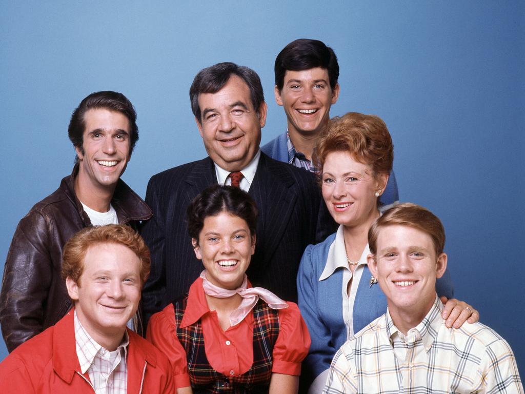 Happy Days was a hugely popular sitcom from the 70s and 80s. Picture: Getty Images