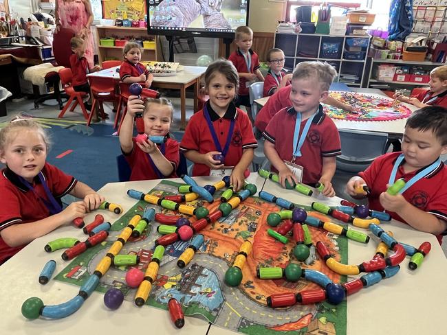 The Prep students at Tinana State School.