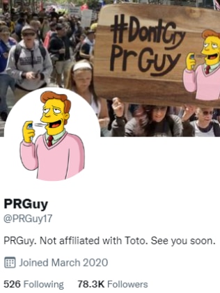 The Federal Court of Australia has ordered social media giant Twitter to reveal the details of the anonymous account PRGuy17. Picture: Supplied