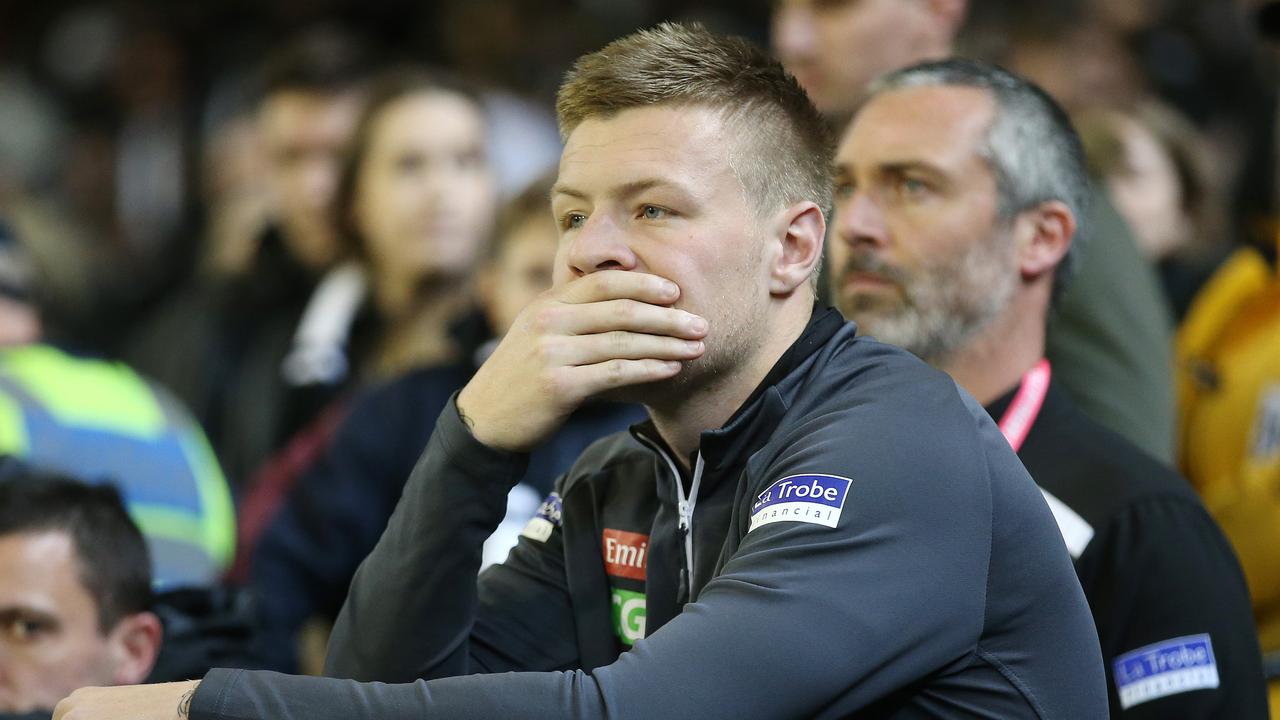 Collingwood's Jordan De Goey is set to change player managers. Picture: Michael Klein