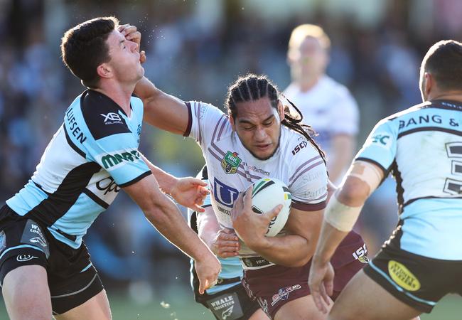 Martin Taupau is dual position. Picture: Brett Costello