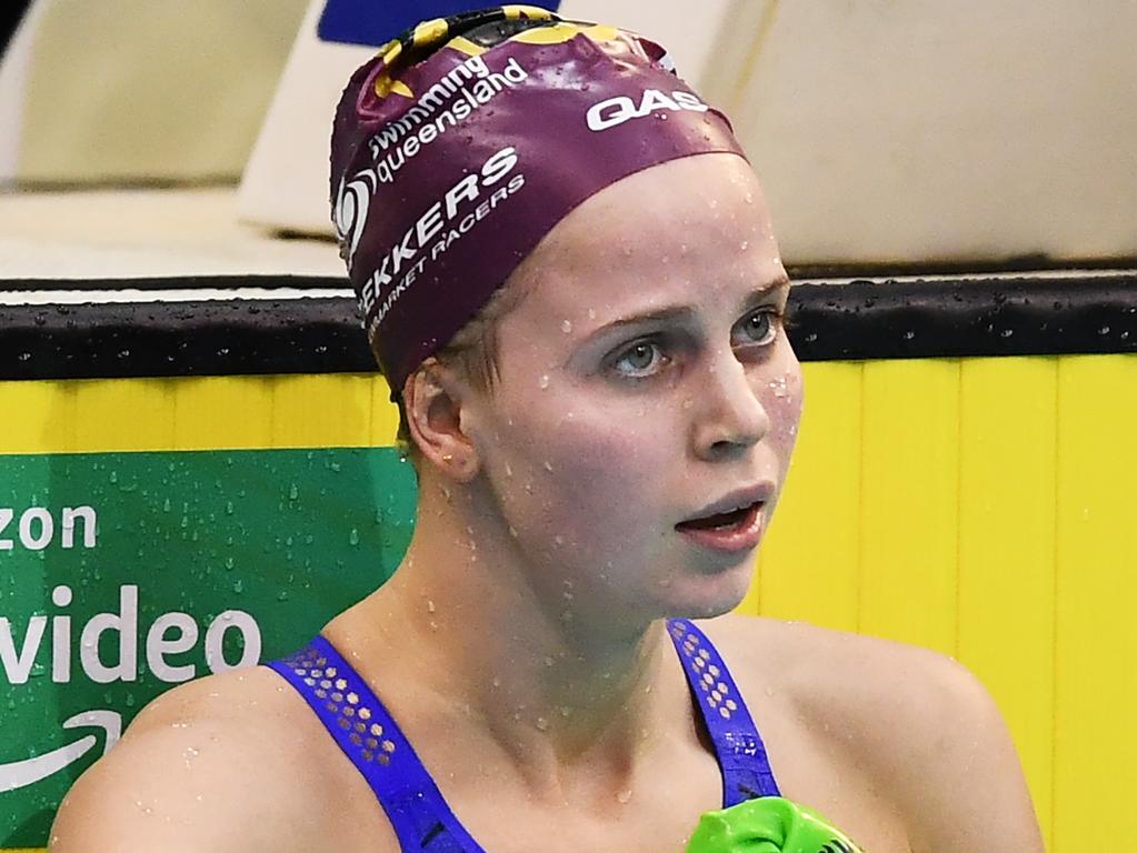 Elizabeth Dekkers finished second in the 200m butterfly final.