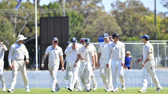 Cricket Sandgate Redcliffe V Valley Saturday September 30, 2023. Picture, John Gass