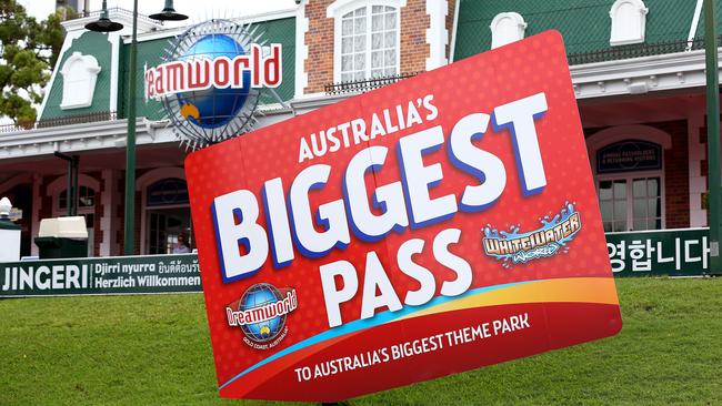 Reporter Jeremy Pierce has renewed his Dreamworld annual pass, despite the damning findings of the Thunder River Rapids inquest. Picture: Adam Head.