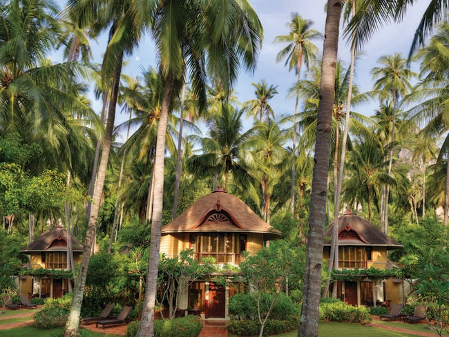 Rayavadee Hotel in Ao-Nang.