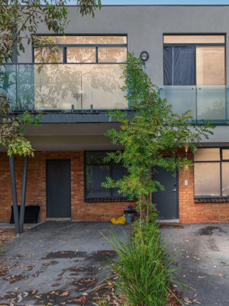 The property he purchased was an apartment converted from an old hotel. Picture: Supplied