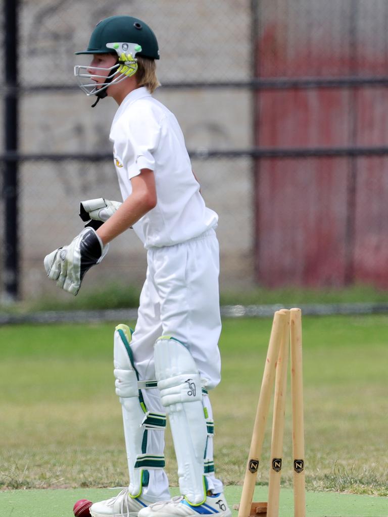 Action shots from the Cricket Junior Country Week match between GCA7 and GCA9 (batting)Picture: Mark Wilson