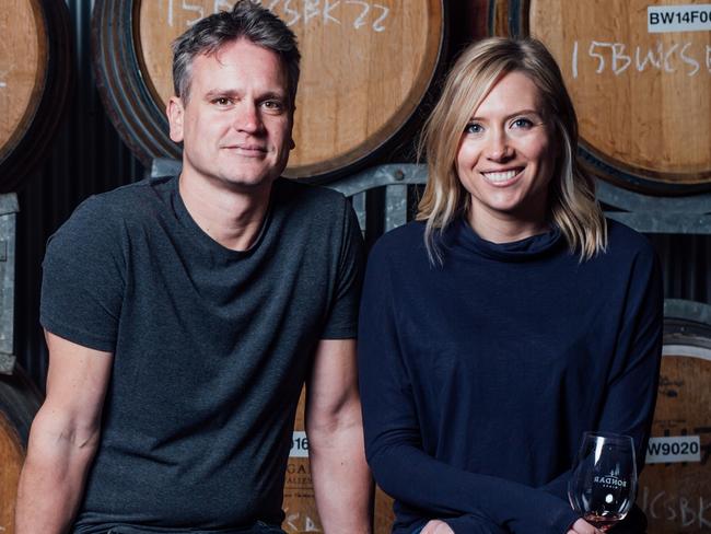 Selina and Andre Kelly, Bondar Wines Image supplied Must credit photographer: Josh Geelan