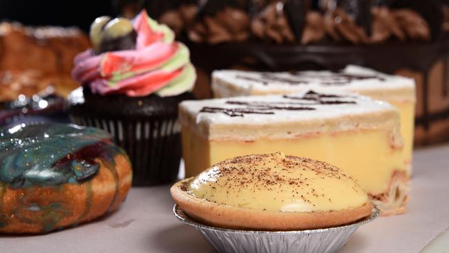 Amazing vegan treats made by Flour of Life Bakery at Helensvale. Photo: Steve Holland