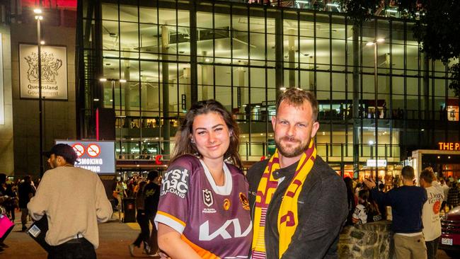 Brisbane v Storm Friday 8 September 2023. Picture: Stephen Archer