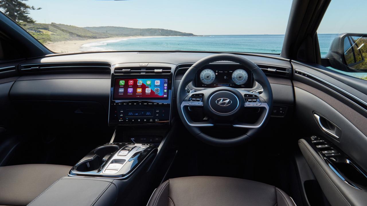 Hyundai has added plenty of hi-tech features to the Tucson.