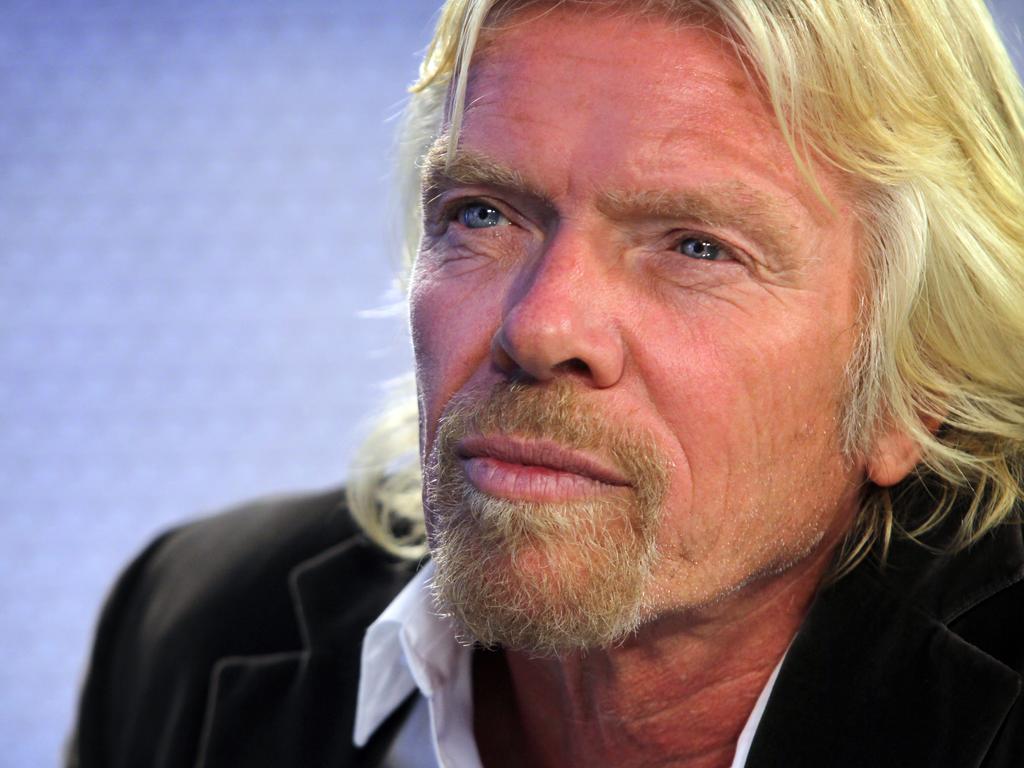 Billionaire businessman and Virgin Group boss Sir Richard Branson. Picture: Sam Ruttyn/News Corp Australia