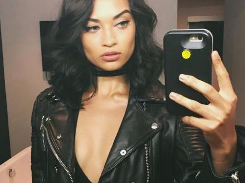 Shanina Shaik, "Short hair she don't care #ididthechop" Picture: Instagram