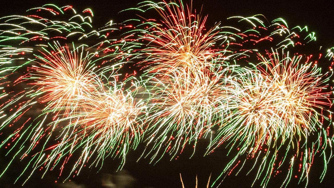 You little cracker: Territory Day fireworks saved
