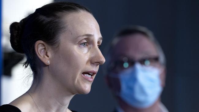 Victorian Health department deputy secretary in charge of vaccination Naomi Bromley. Picture: David Geraghty