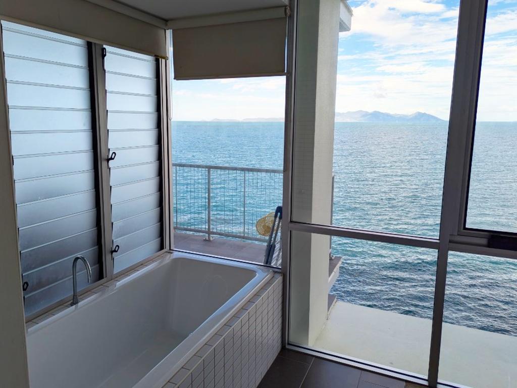 You would be hard pressed to find a bath with a better view. Picture: news.com.au