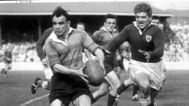 Rabbitohs legend Clive Churchill.