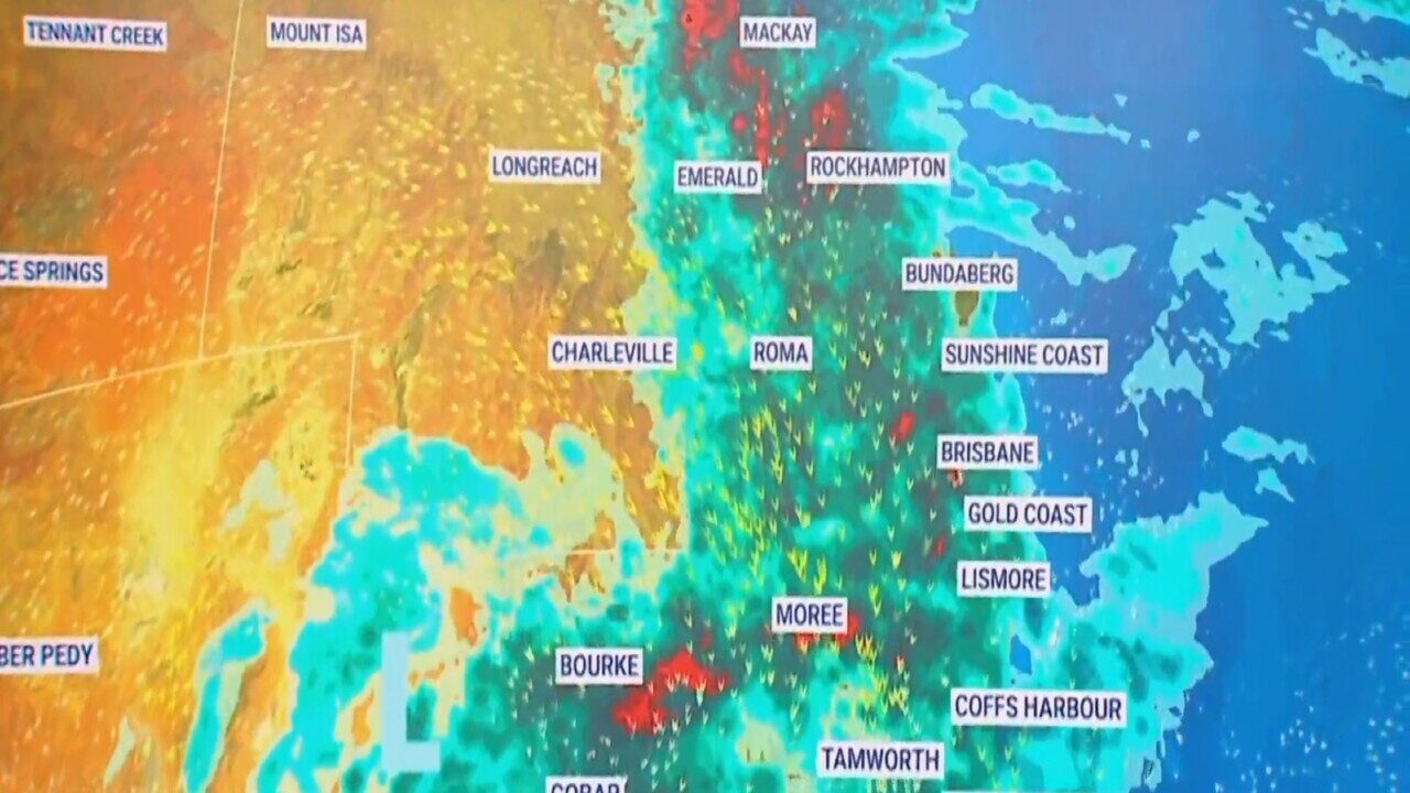 Queensland warned of storms and potential floods