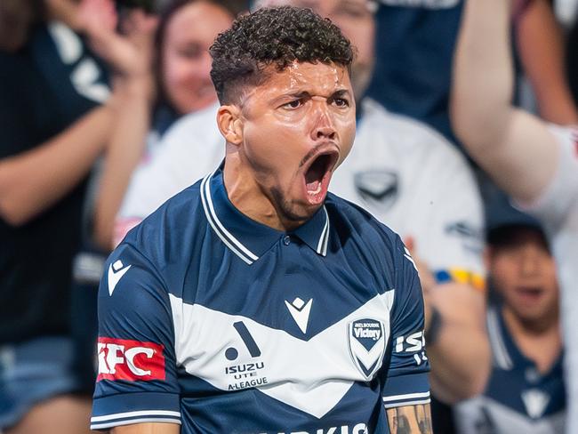 Melbourne Victory's Santos. Picture: Getty Images