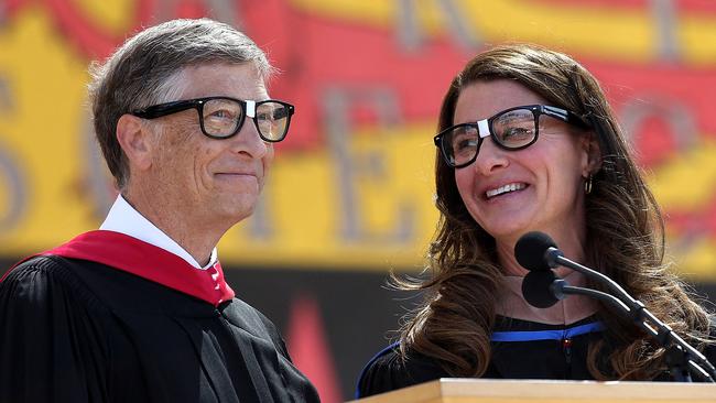 Bill and Melinda Gates’ split highlights a broader phenomenon in American relationships. Picture: AFP