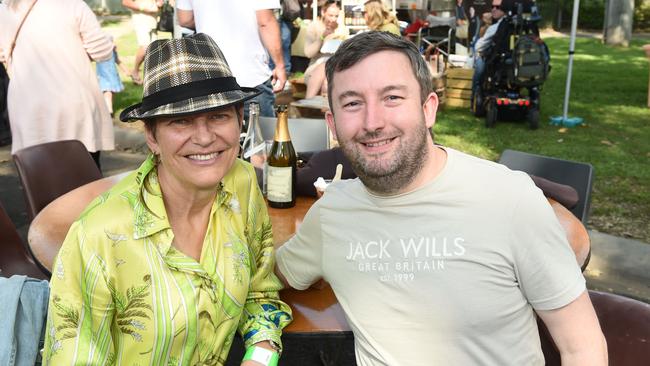 Tinamba Food and Wine Festival — Leanne Wishart and Rhys Cuthill. Picture: David Smith