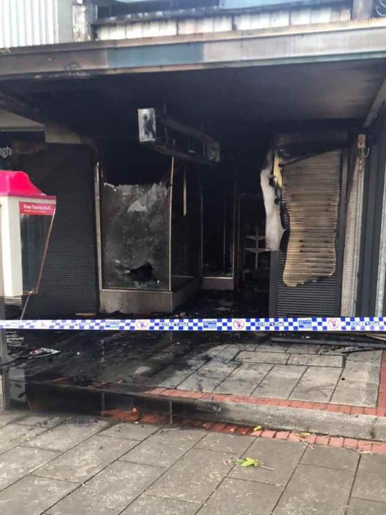 Last year, a tobacco store in Morwell, Victoria was also destroyed by fire Picture: Facebook