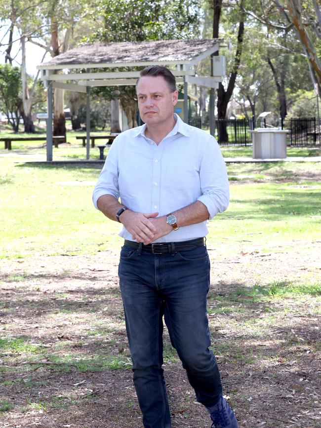 Brisbane Lord-Mayor Adrian Schrinner. Picture: Steve Pohlner