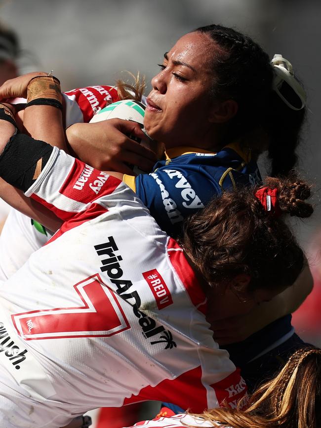 The physicality of the women’s game is appealing to players.