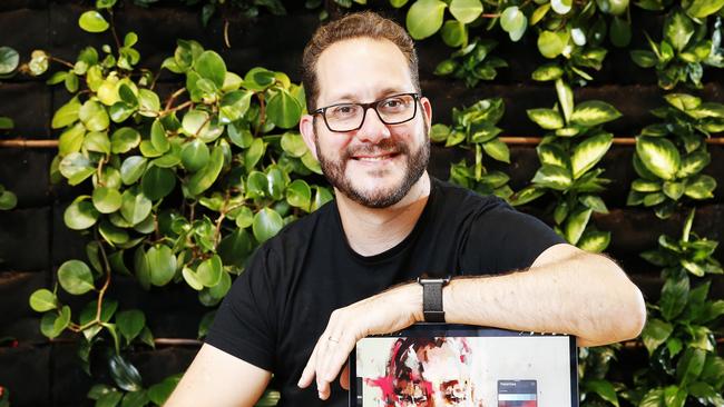 Procreate founder Jame Cuda’s company Savage Interactive made about $32m in earnings before interest, tax, depreciation and amortisation last year. Picture: Zak Simmonds