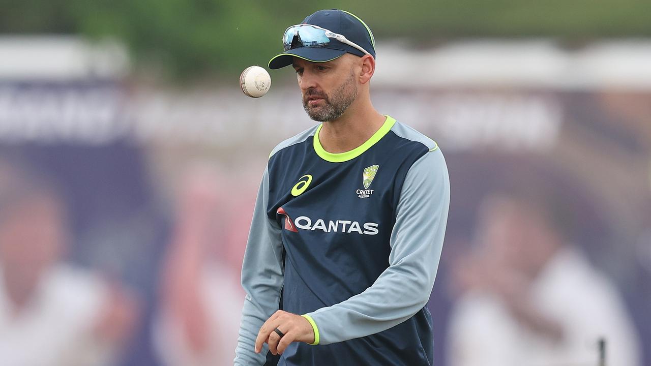 Nathan Lyon has a chance to break Warnie’s record in Sri Lanka. (Photo by Robert Cianflone/Getty Images)