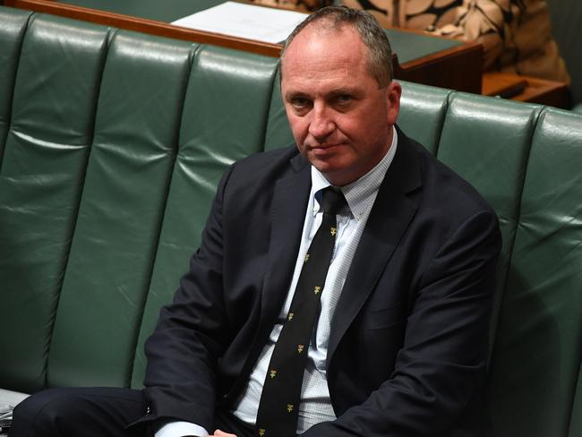 Deputy Prime Minister Barnaby Joyce renounced his New Zealand citizenship. Picture: AAP