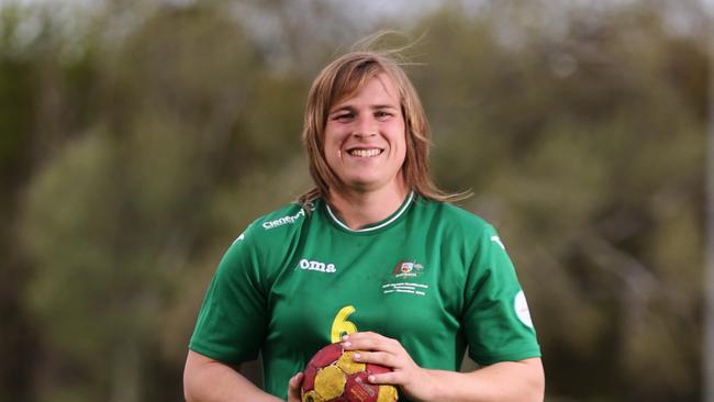 Hannah Mouncey has been left in the dark by the AFL. Picture: Ray Strange.