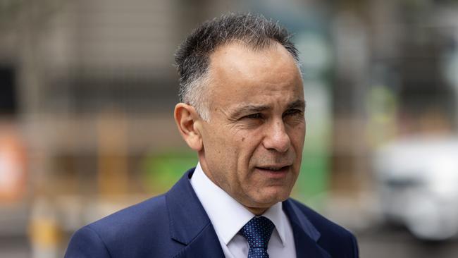 Victorian Opposition leader John Pesutto is also locked in a defamation trial. Picture: Diego Fedele