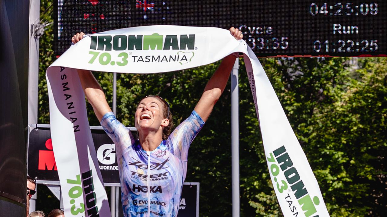 Ellie Salthouse wins Ironman 70.3 Tasmania | The Mercury