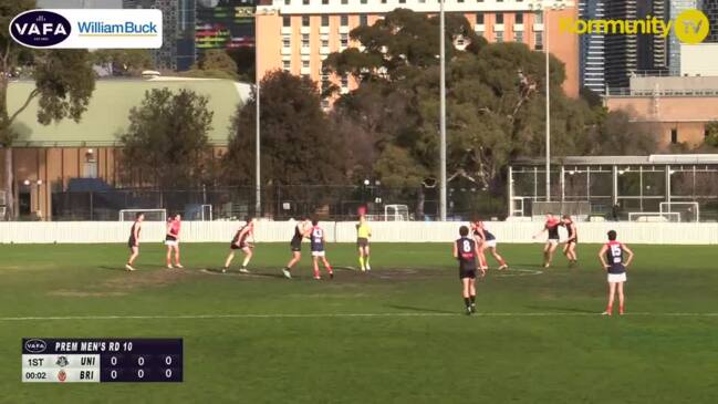 Replay:  University Blacks vs Old Brighton - VAFA Round 10 (Premier)