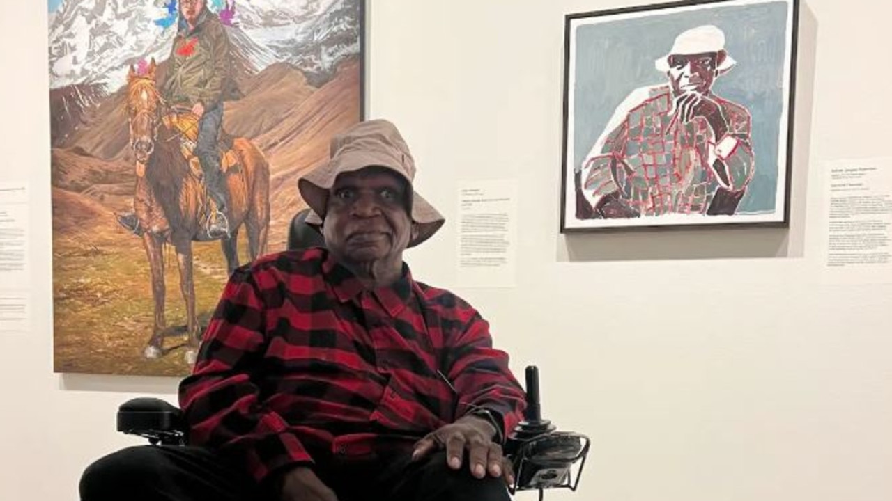 How non-verbal Red Centre family man found creative voice