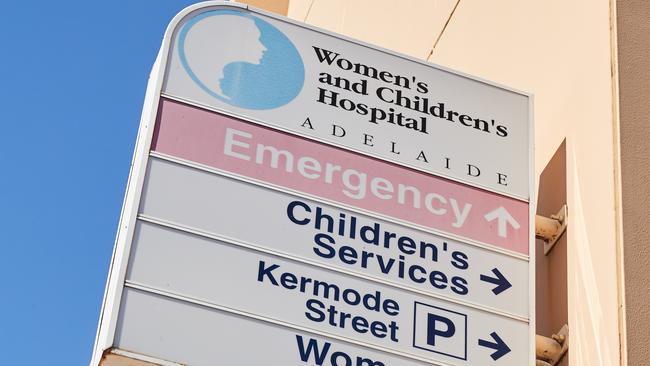 A young Marryatville girl has been transported to the Women’s and Children’s Hospital after stabbing herself in the eye. Picture: MATT LOXTON