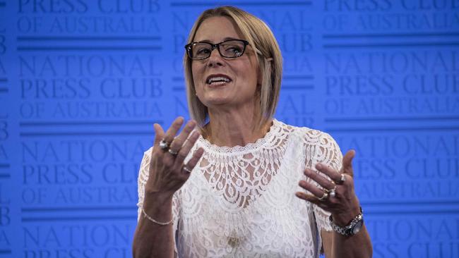 Kristina Keneally says ‘Liberals treat taxpayer money as if it is Liberal Party money’. Picture: NCA NewsWire / Gary Ramage