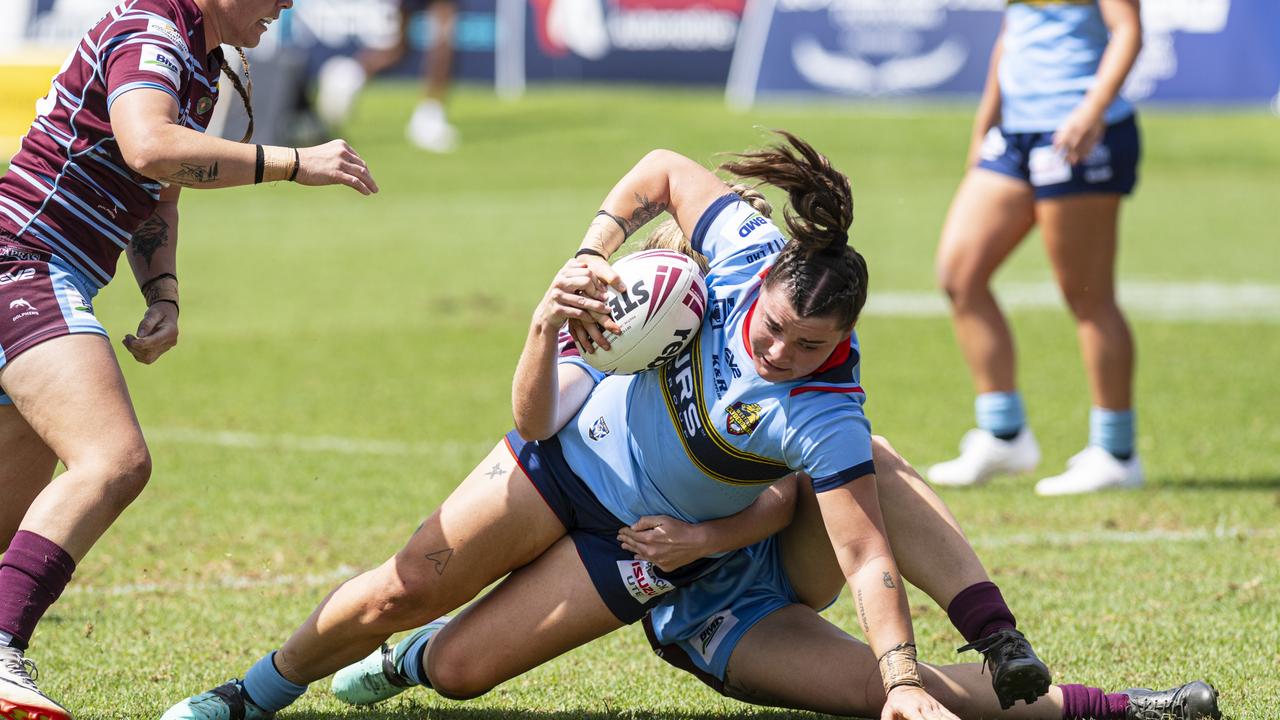 Zoe Cook (pictured in action for the Western Clydesdales) was a key player for Valleys Roosters at the weekend. Picture: Kevin Farmer