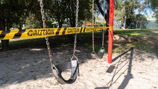 The playground ban is expected to be lifted on Friday. Picture: Getty