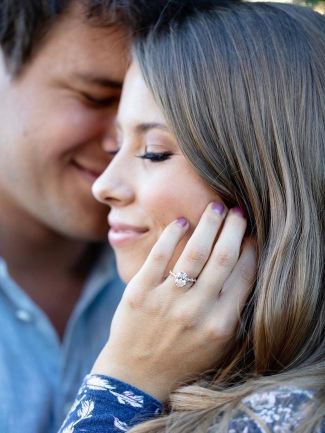 Bindi Irwin has just got engaged to Chandler Powell on her 21st birthday Picture: Instagram