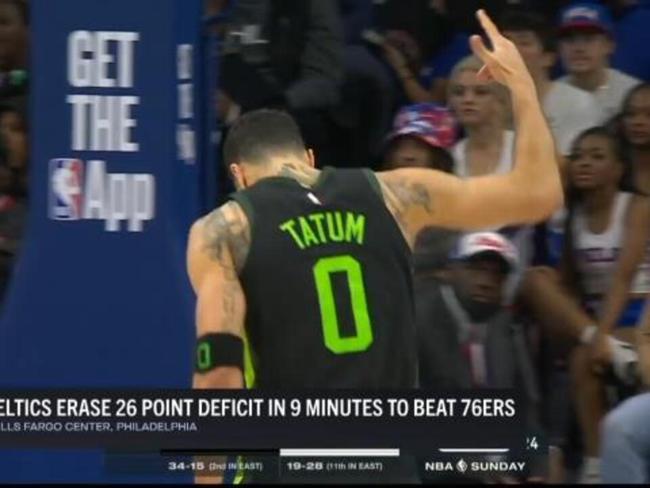 Celtics erase 26-point deficit in 9 mins